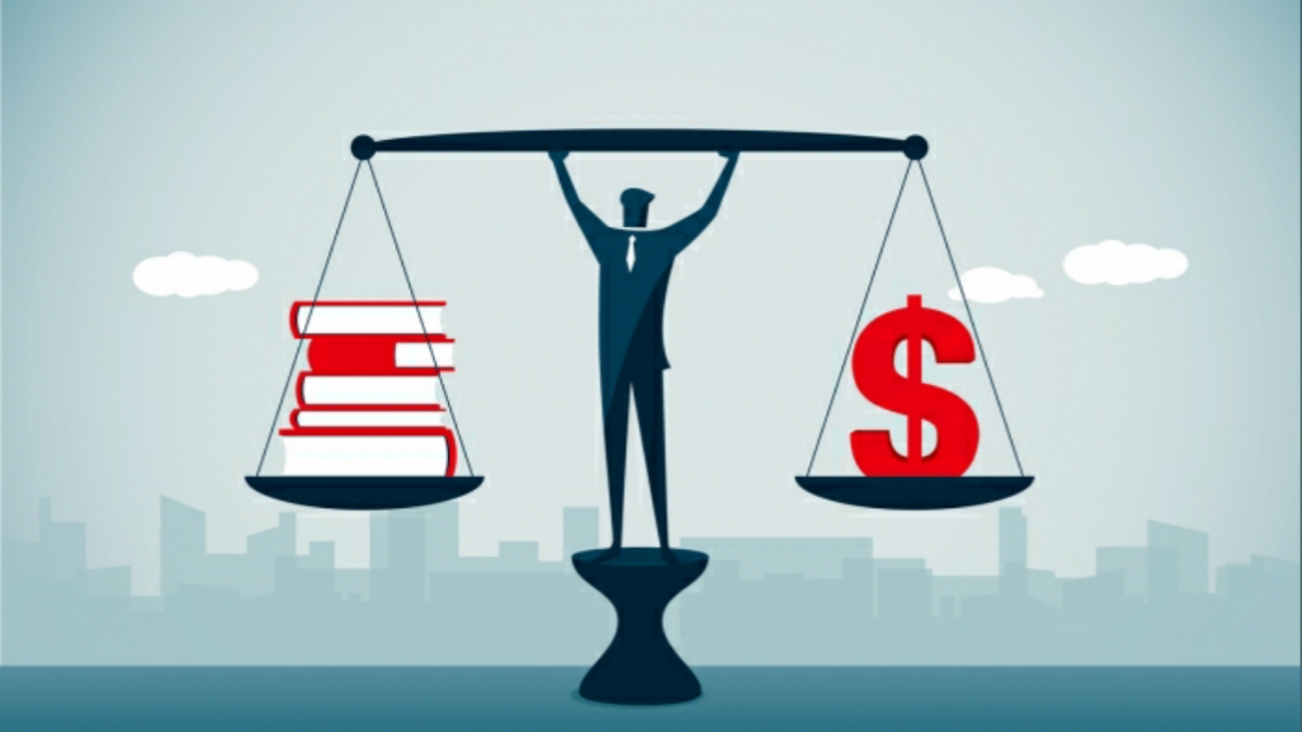 How do you balance between work and study? 