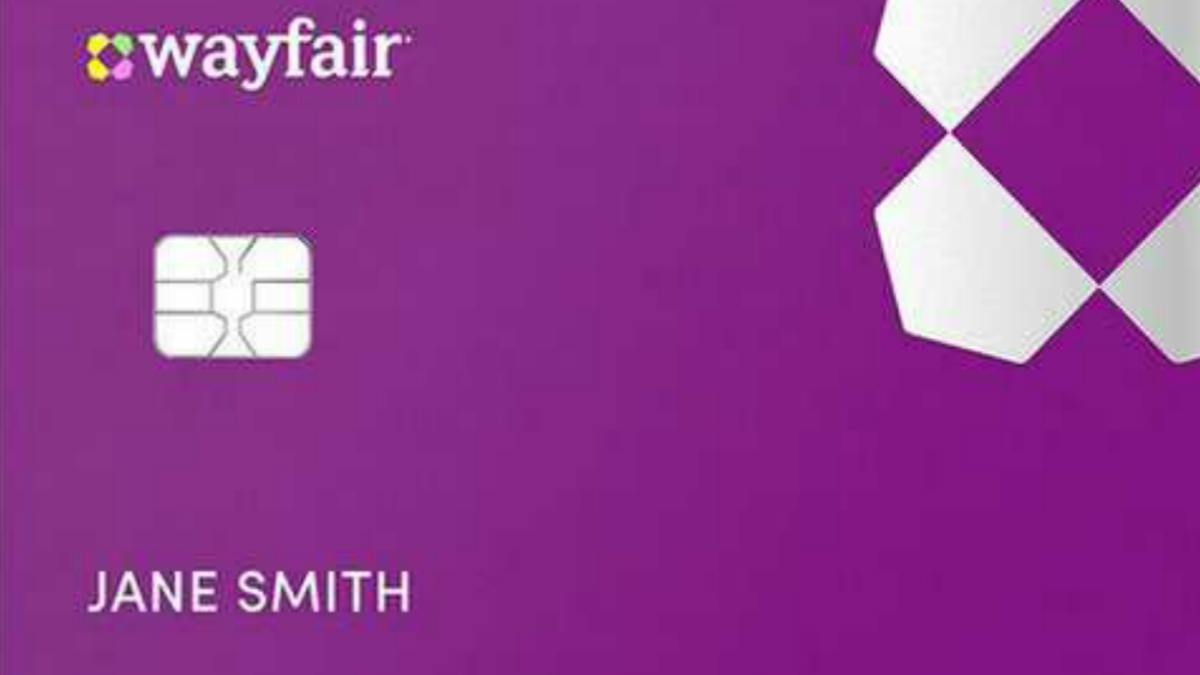 wayfair credit card login